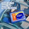 imageQtips Cotton Swabs Hygiene Shield Travel Size Toiletries for First Aid Beauty and Baby 100 Cotton 30 CountTravel Pack Pack of 2