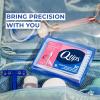 imageQtips Cotton Swabs Precision Tips Travel Size Toiletries for Beauty and Home 100 Cotton 30 Count Travel Pack