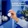 imageQtips Super Jumbo Cotton Balls for Beauty First Aid and Baby Care 100 Thick Cotton 100 CountSuper Jumbo