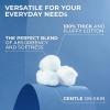 imageQtips Super Jumbo Cotton Balls for Beauty First Aid and Baby Care 100 Thick Cotton 100 CountSuper Jumbo