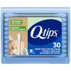 imageQtips Organic Cotton Swabs Travel Size Toiletries for Baby Beauty and First Aid 100 Organic Cotton 30 Count