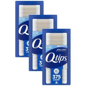 imageQtips Cotton Swabs For Hygiene and Beauty Care Original Cotton Swab Made With 100 Cotton 500 Count375 Count Pack of 3