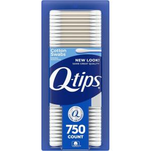 imageQtips Cotton Swabs For Hygiene and Beauty Care Original Cotton Swab Made With 100 Cotton 750 Count750 Count Pack of 1