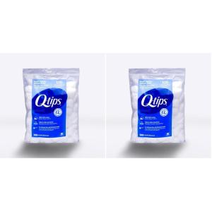 imageQtips Super Jumbo Cotton Balls for Beauty First Aid and Baby Care 100 Thick Cotton 100 CountSuper Jumbo Pack of 2